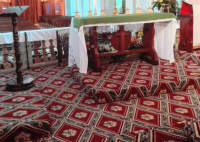 Rivestimento in Moquette per chiese